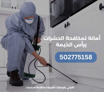 مكافحة الحشرات في راس الخيمة - أمانة لمكافحة الحشرات برأس الخيمة